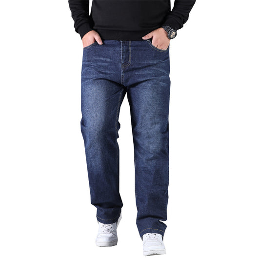 Lässige, gerade, locker sitzende Hose für Herren
