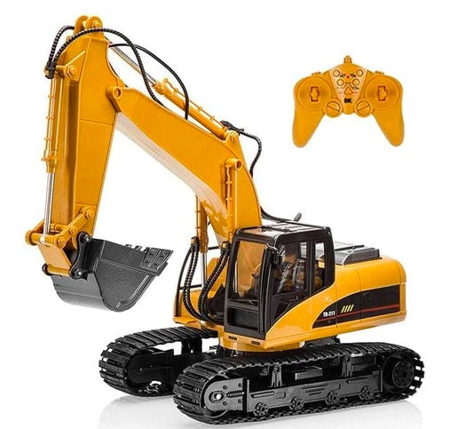 2.4G Alloy Remote Control – Realistic Engineering Vehicle Toy for Kids