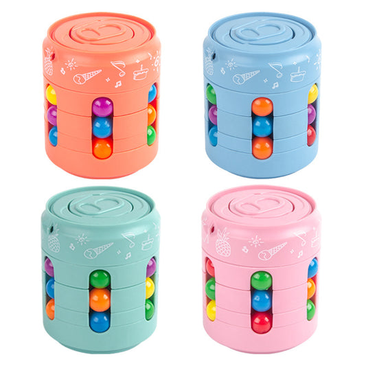 Magic Can Cube Top – Colorful Bean Finger Spinner