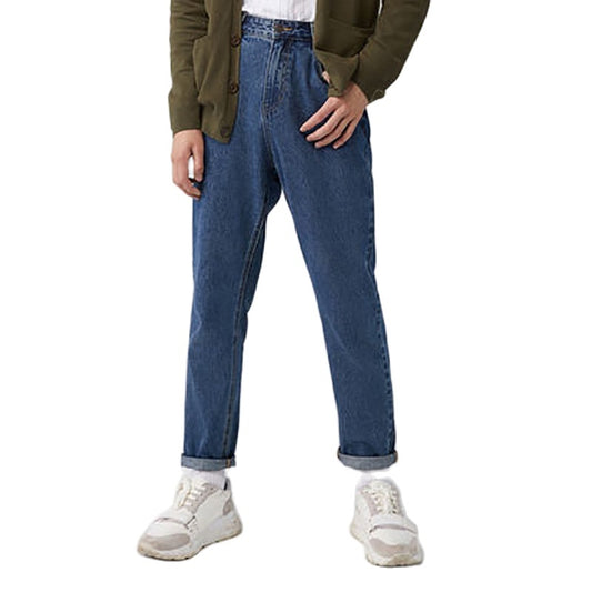 Denim Jeans Männer Neue Lose Baumwolle Jeans Mann Herbst
