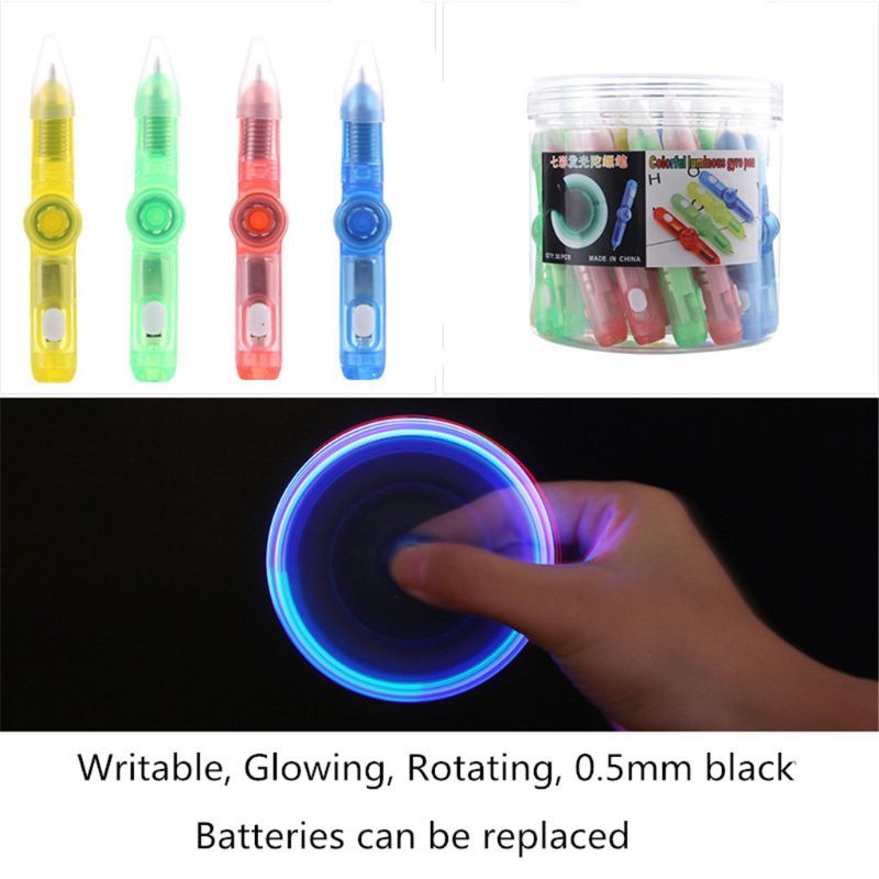 New colorful flash top ballpoint pen