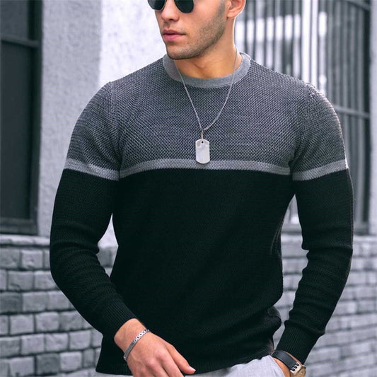 New Men's Round Neck Casual Fashion Top