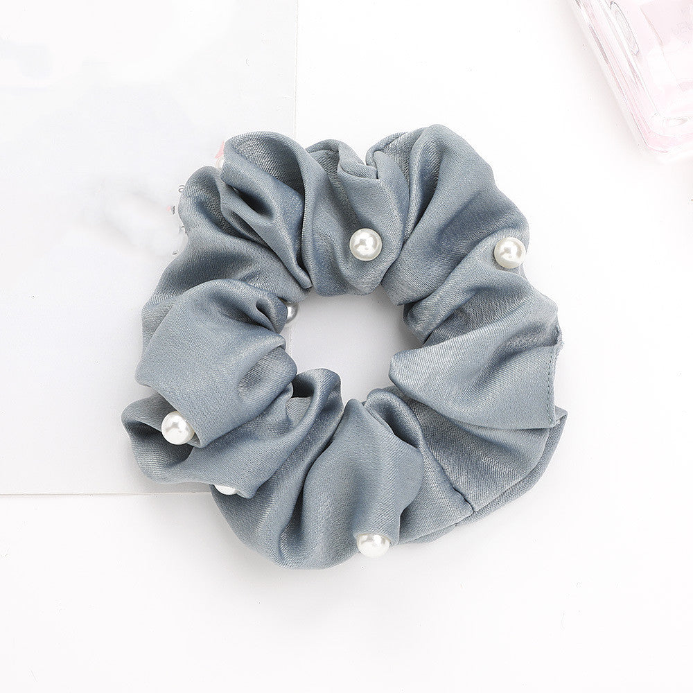 Creative Fabric Hair Ring | Decorative Rubber Band Hair Tie