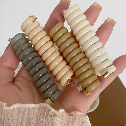Japanese Braided Hair Band with Phone Cord Tie