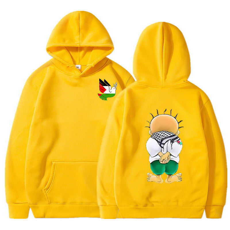 Peace Dove Hoodies Men Fashion Graphic Show your support please