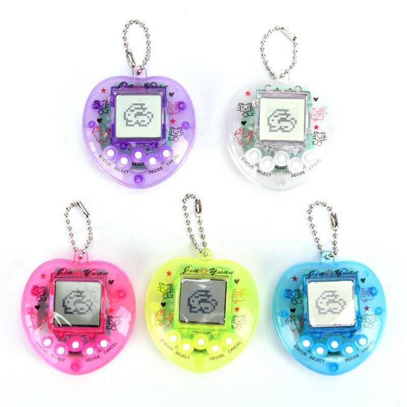 Tamagotchi Peach - Electronic Pet Machine Interaction