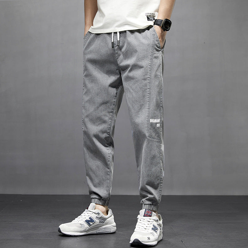 Schwarze Stretchjeans für Herren
