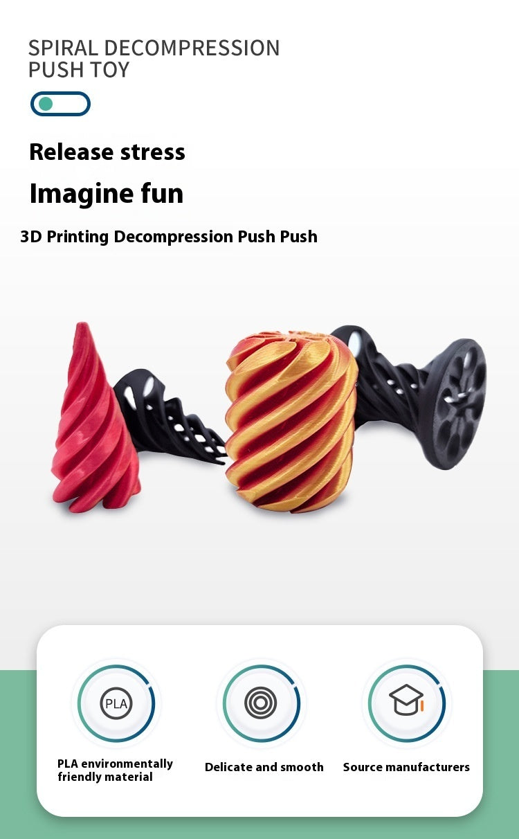 3D Printing Puzzle– Decompression Toy for Brain Training