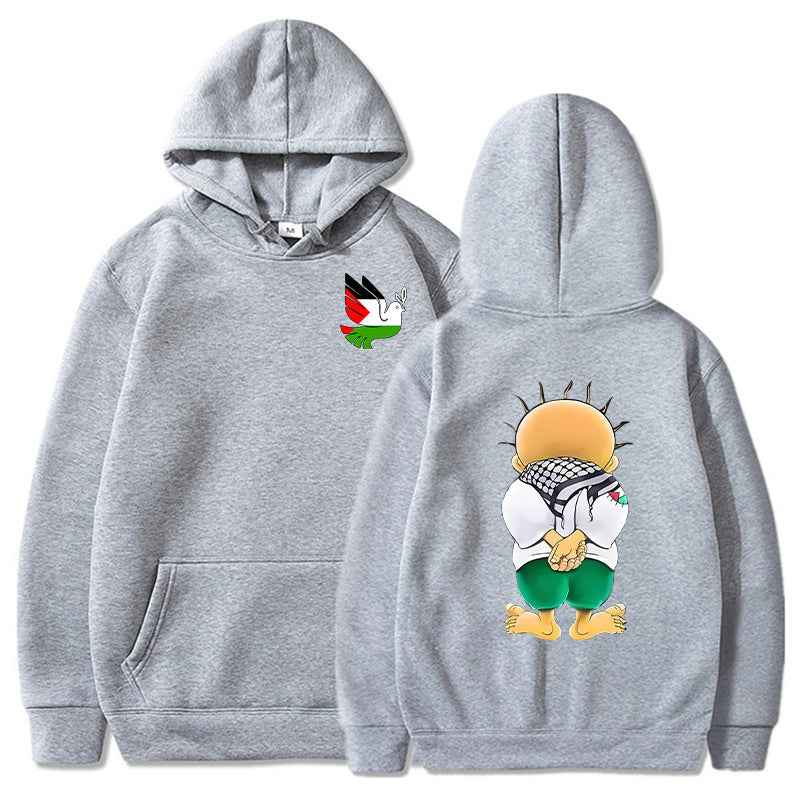 Peace Dove Hoodies Men Fashion Graphic Show  your support please