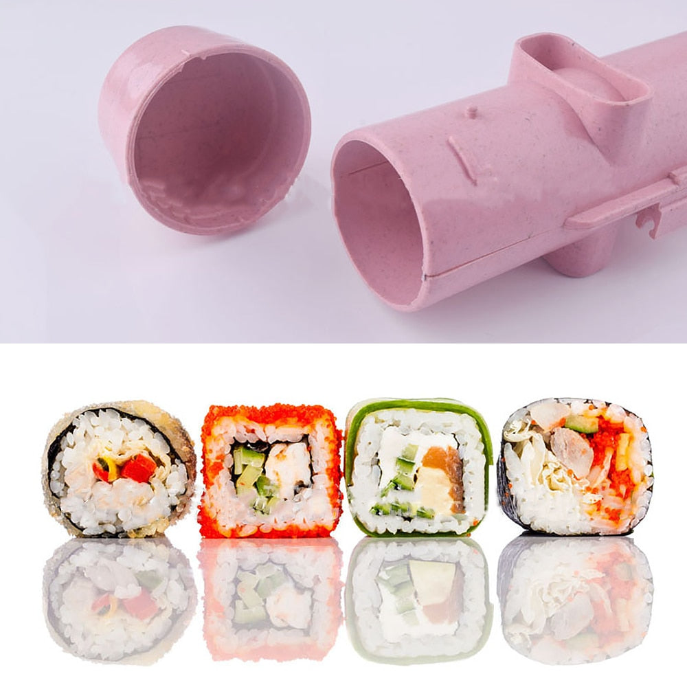 Cylinder sushi making tool