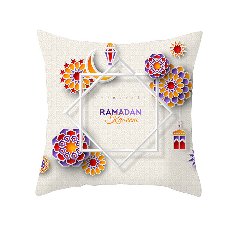 Muslim Ramadan Eid Mubarak Home Decor Pillowcase