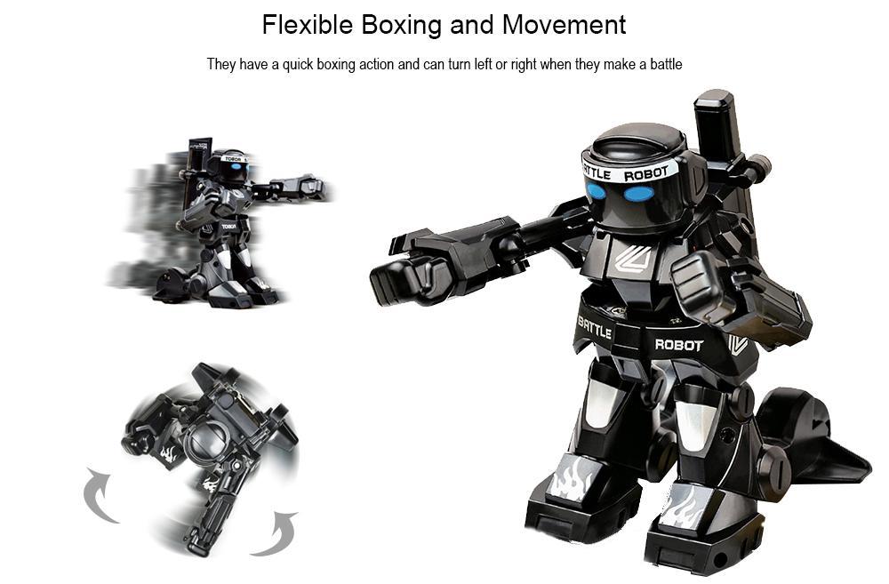 RC Roboter 777-615 Battle 2.4G Mini Smart Roboter Battle Spielzeug für Jungen Sense Fernbedienung Simulation Sound Light Body Toys