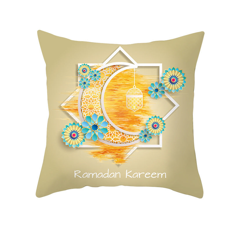Muslim Ramadan Eid Mubarak Home Decor Pillowcase