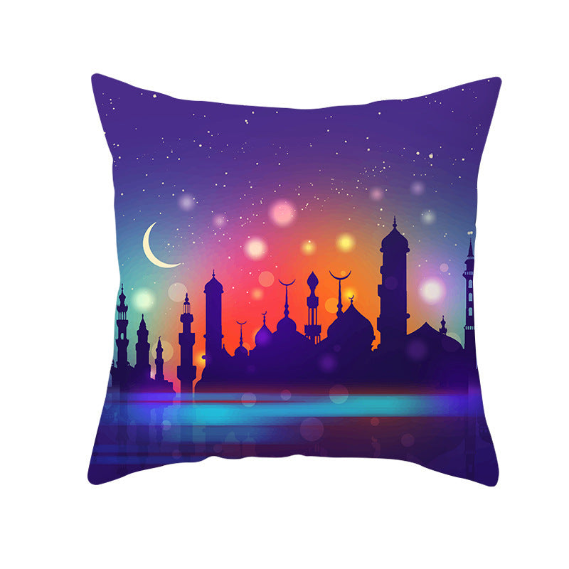 Muslim Ramadan Eid Mubarak Home Decor Pillowcase