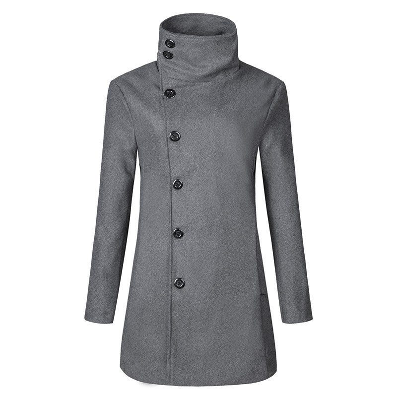 New fashion casual big Lapel men's slim fit