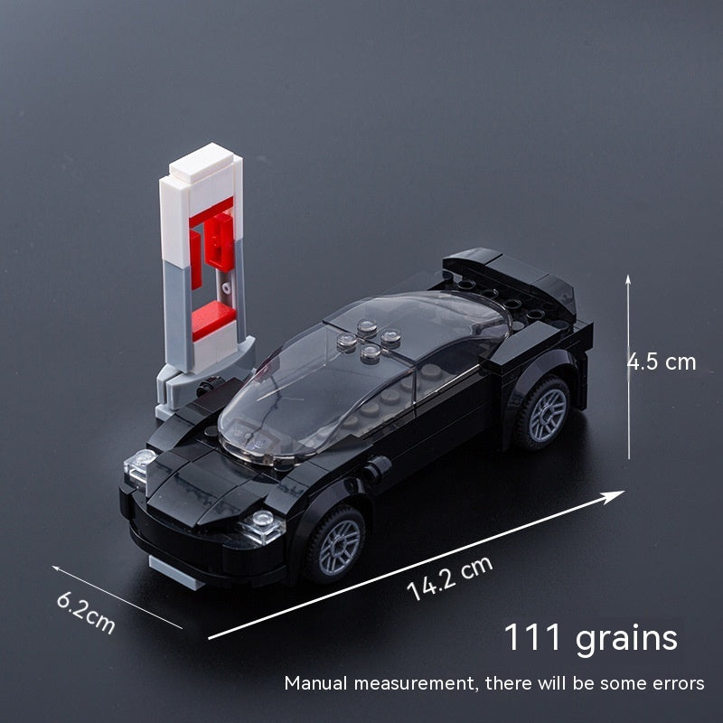 Chinese Puzzle Building Blocks Tesla Technology CAR Children's Educational Toys