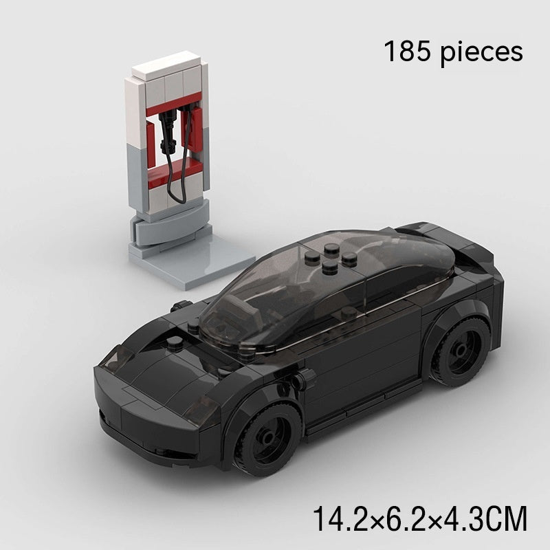 Chinese Puzzle Building Blocks Tesla Technology CAR Children's Educational Toys