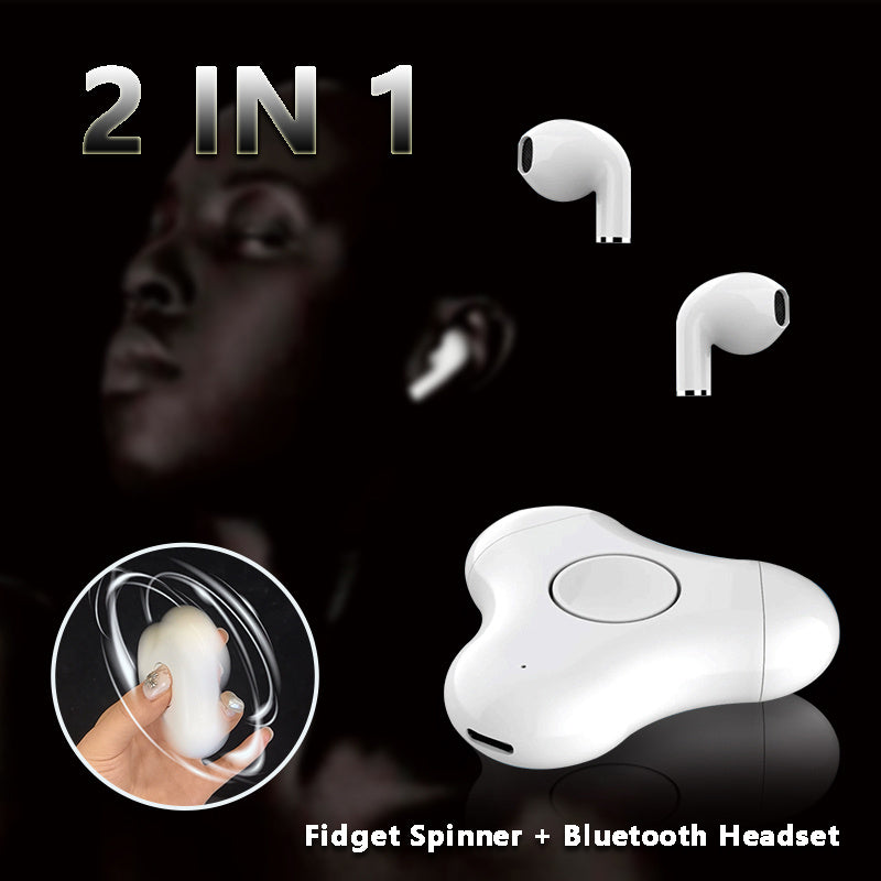Neues Multifunktions-Headset Fidget Spinner Bluetooth Fingertip Gyro In Ear Bluetooth Headset 