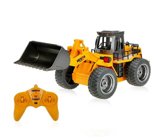 2.4G Alloy Remote Control – Realistic Engineering Vehicle Toy for Kids