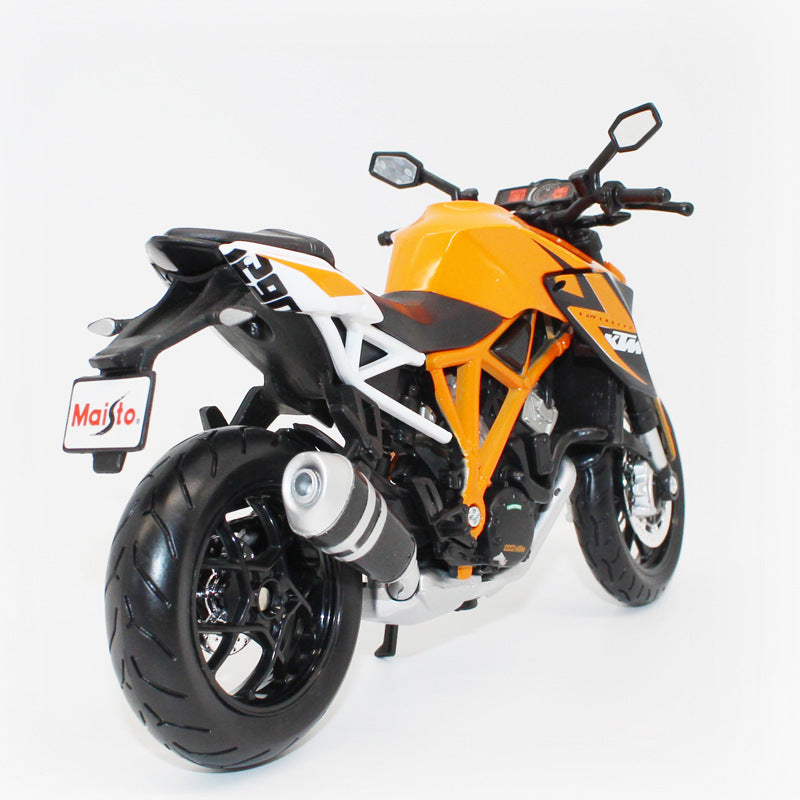 Motorcycle children's toy car model