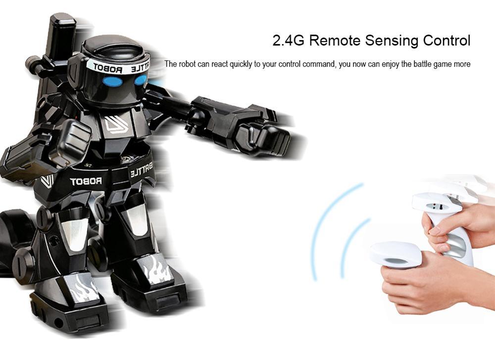 RC Roboter 777-615 Battle 2.4G Mini Smart Roboter Battle Spielzeug für Jungen Sense Fernbedienung Simulation Sound Light Body Toys