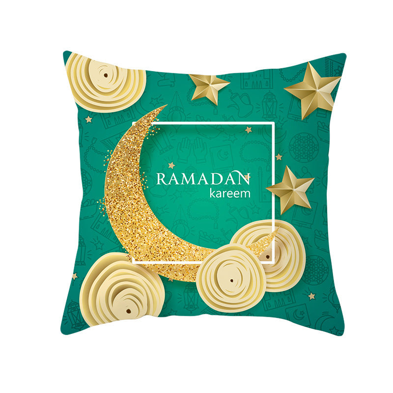 Muslim Ramadan Eid Mubarak Home Decor Pillowcase