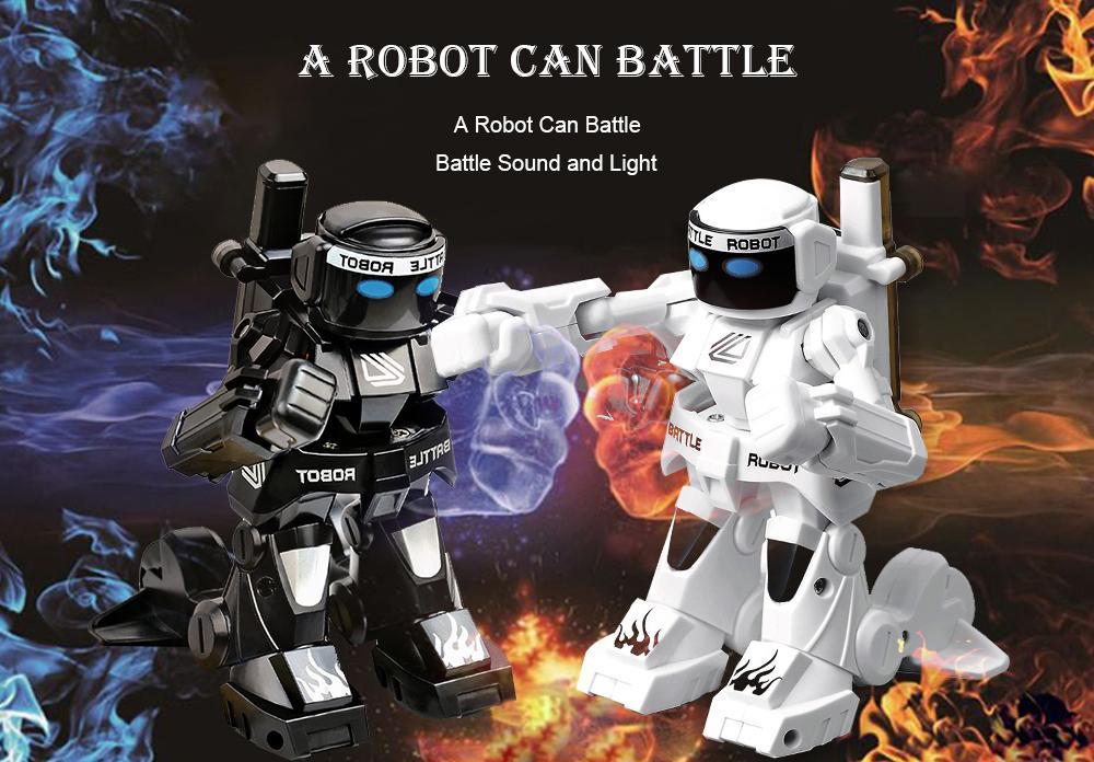 RC Roboter 777-615 Battle 2.4G Mini Smart Roboter Battle Spielzeug für Jungen Sense Fernbedienung Simulation Sound Light Body Toys