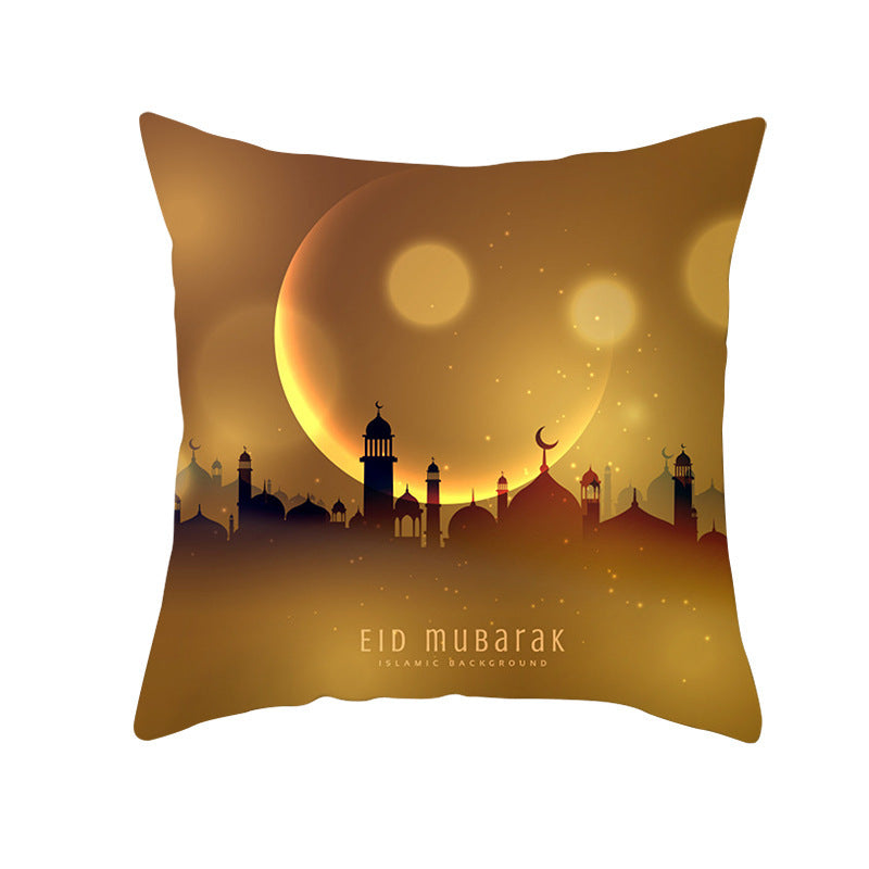 Muslim Ramadan Eid Mubarak Home Decor Pillowcase