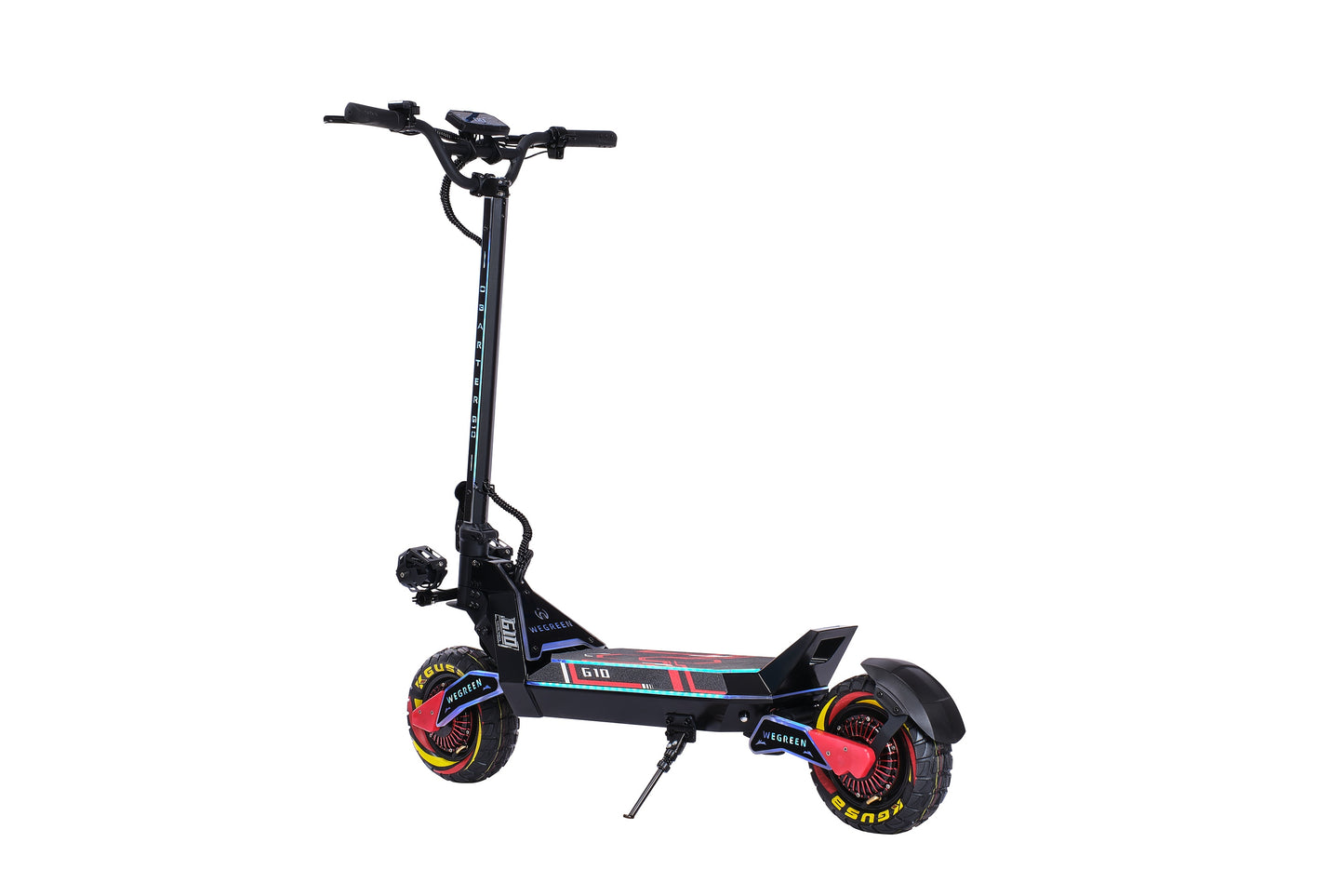 Electric Scooter Motor Power 2400W Battery Capacity 48V 20Ah Tire Size 10inches Max Speed 55-65KM