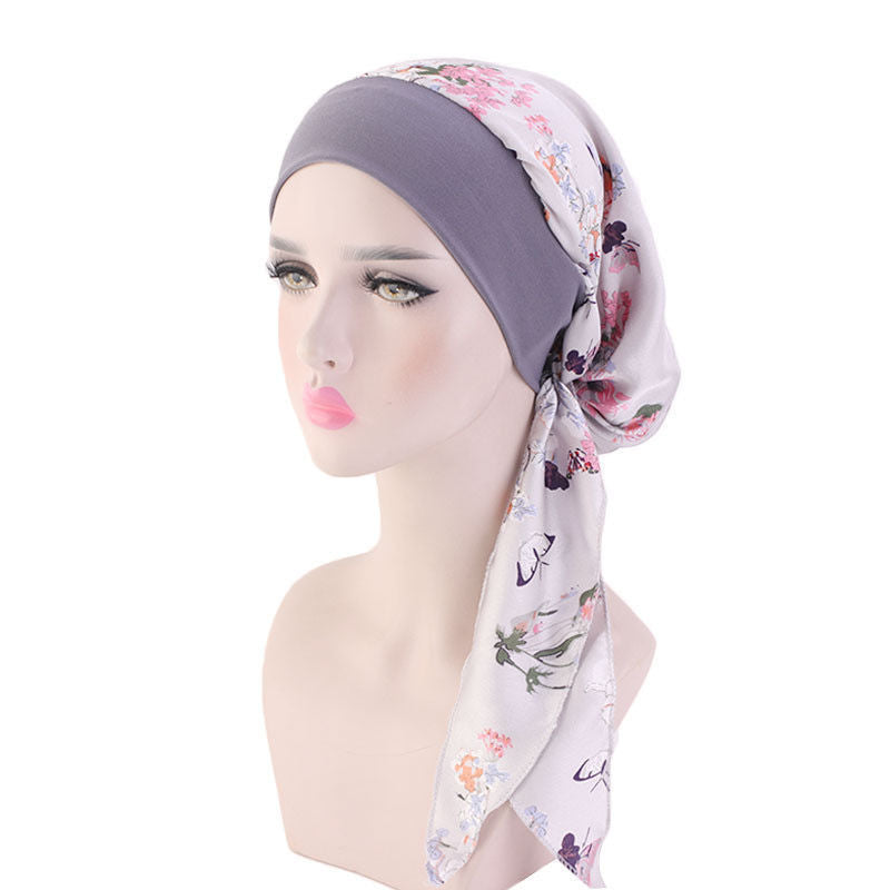 Stretch Hair Band Braid Hat Ethnic Style Fashion Scarf Muslim Ethnic