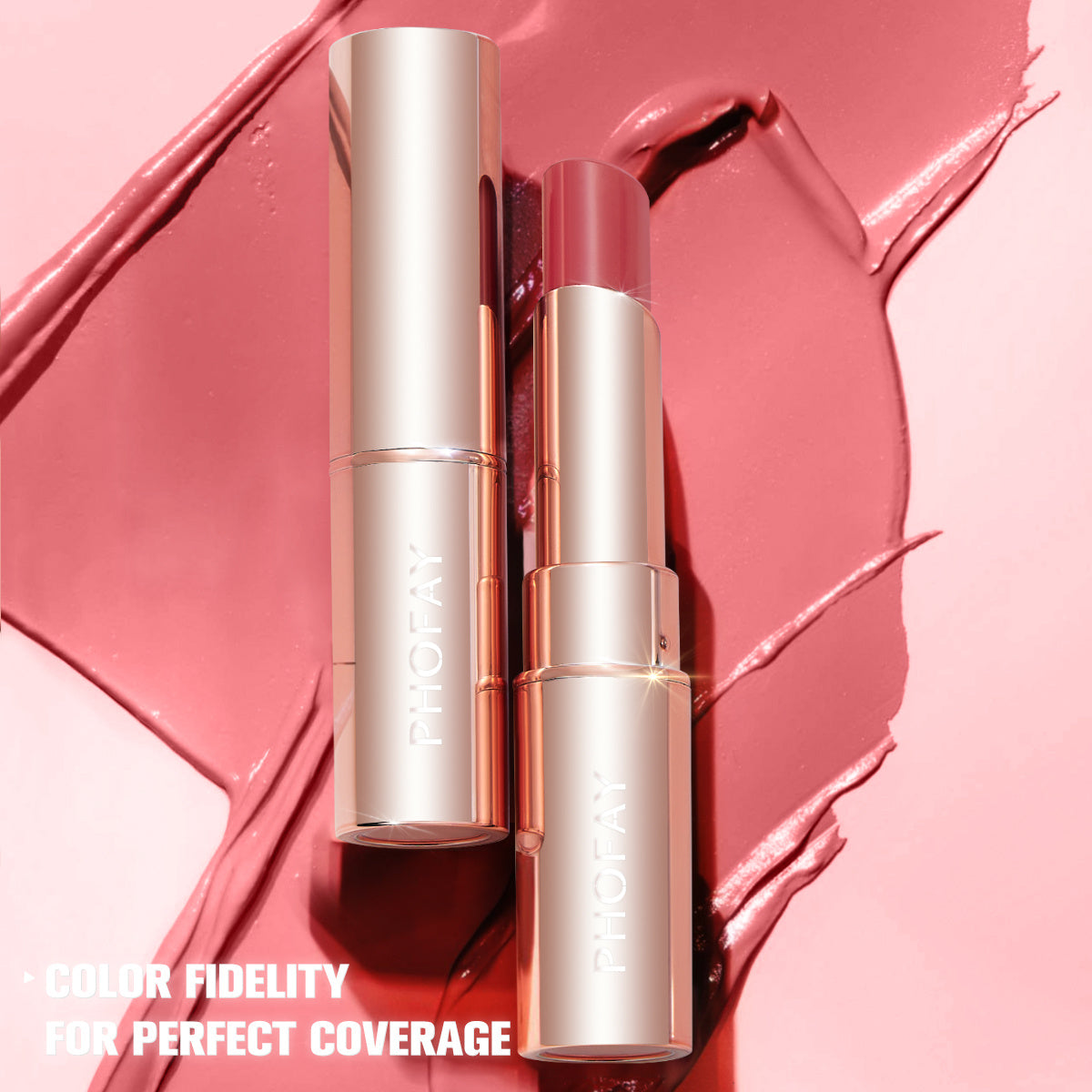 PHOFAY Feuchtigkeitsspendender Lippenstift