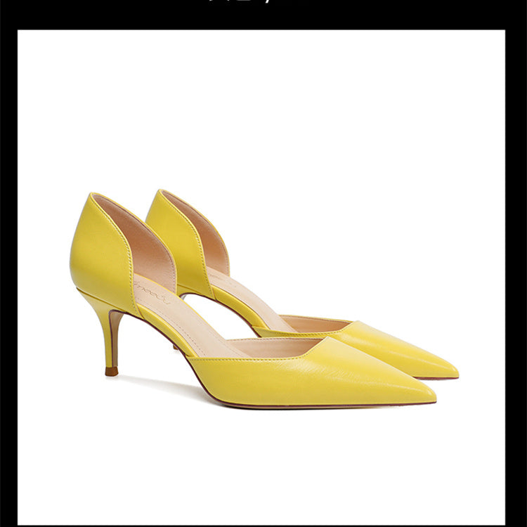 Women's Pointed Toe Stiletto Heels – Premium  Comfortable Office Shoes