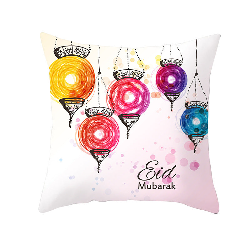 Muslim Ramadan Eid Mubarak Home Decor Pillowcase