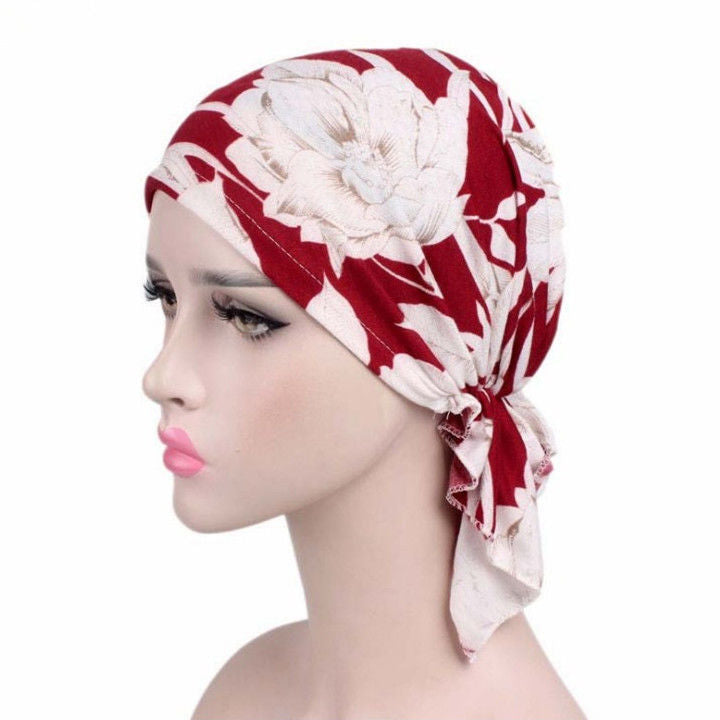 Stretch Hair Band Braid Hat Ethnic Style Fashion Scarf Muslim Ethnic