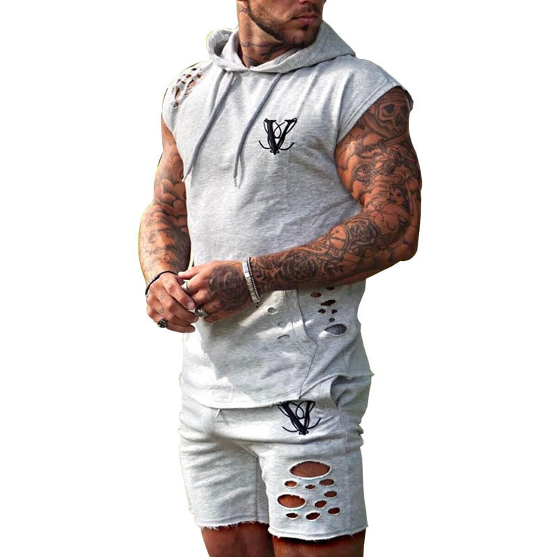 Men's Tights Sportswear Running Sports Suit Training Suit