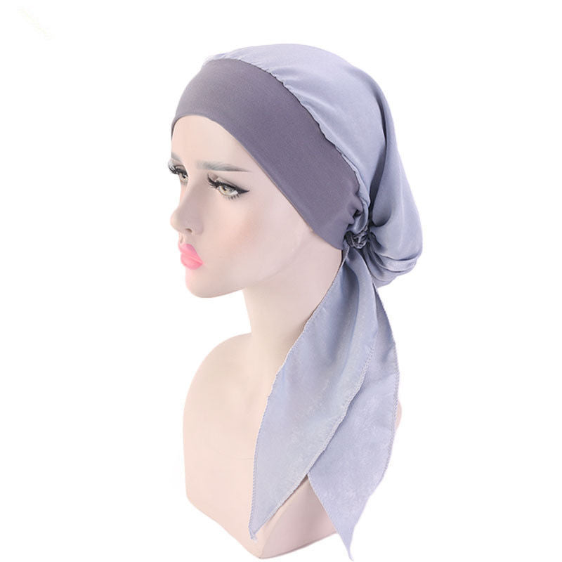 Stretch Hair Band Braid Hat Ethnic Style Fashion Scarf Muslim Ethnic