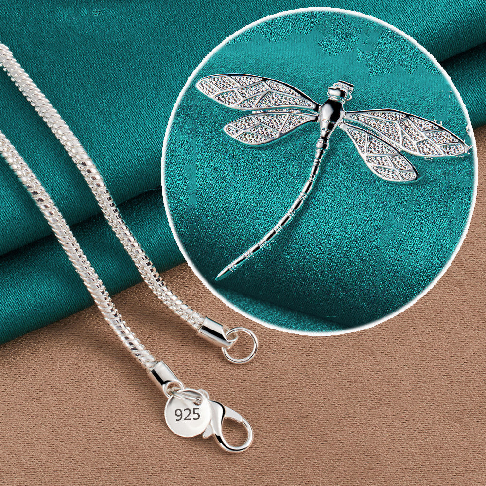 Women's Fashion Dragonfly Necklace Pendant