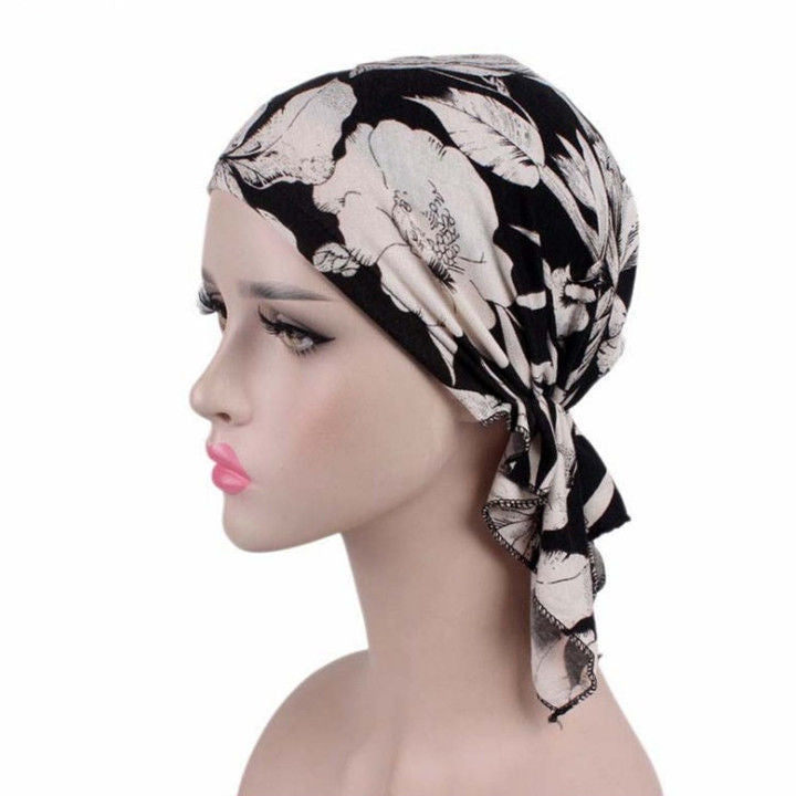 Stretch Hair Band Braid Hat Ethnic Style Fashion Scarf Muslim Ethnic