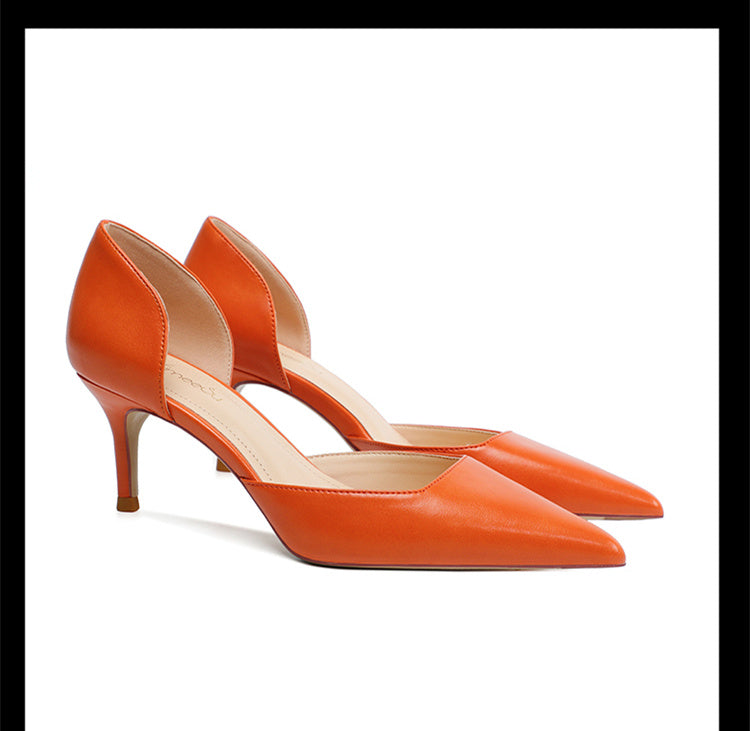 Women's Pointed Toe Stiletto Heels – Premium  Comfortable Office Shoes