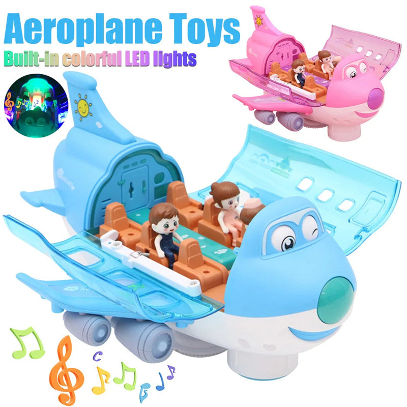 360° Rotating Electric Airplane Toy for Kids