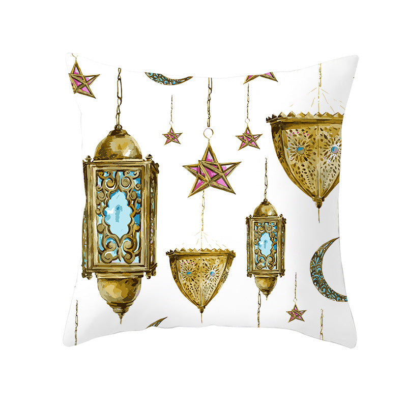 Muslim Ramadan Eid Mubarak Home Decor Pillowcase