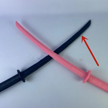 3D Printed Telescopic Samurai Sword Toy – Retractable Blade