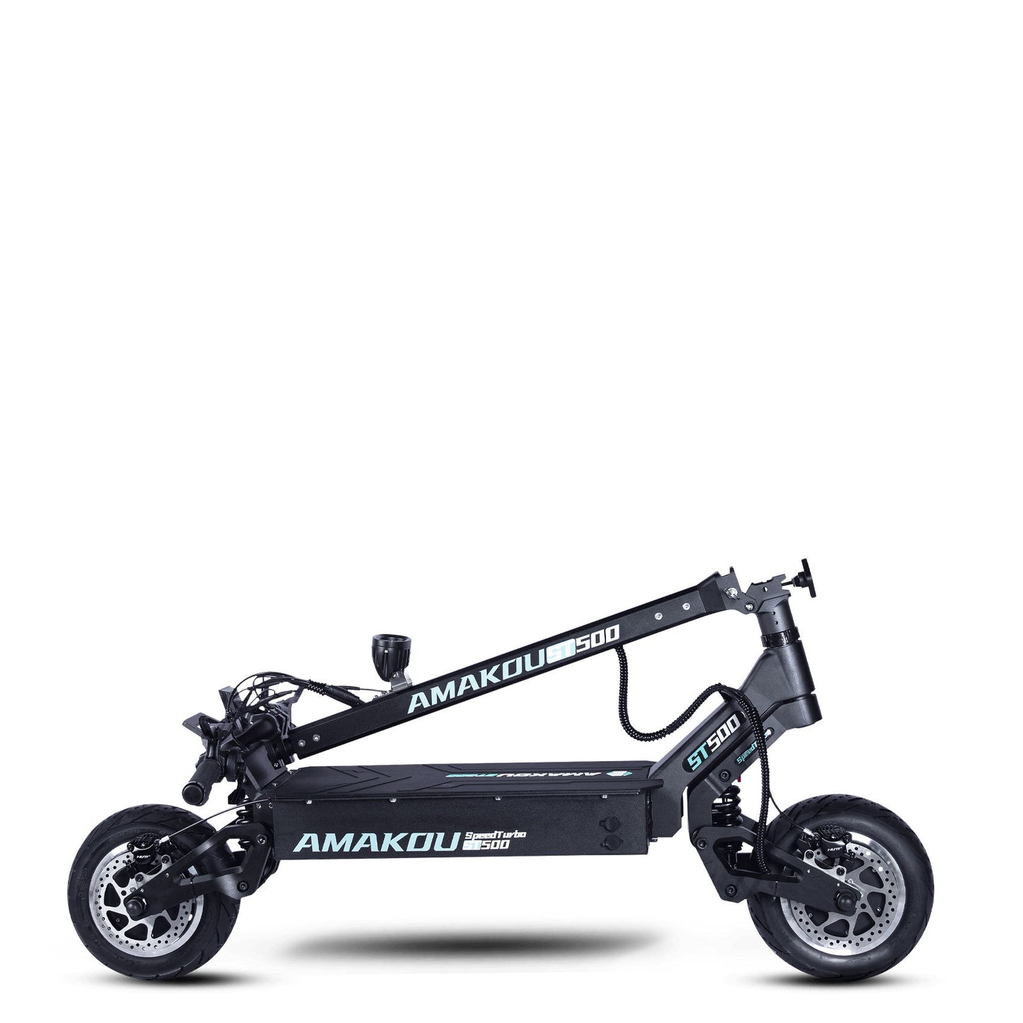 Electric Scooter, 72V Dual Power Motor, 11 Inch Road Tire Foldable Electric Scooter
