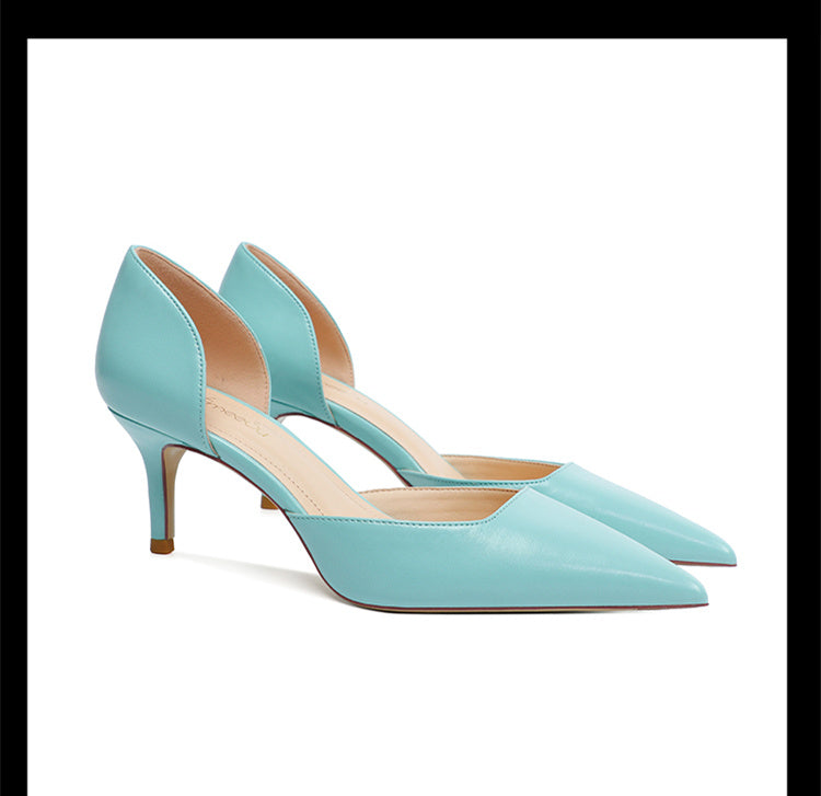 Women's Pointed Toe Stiletto Heels – Premium  Comfortable Office Shoes