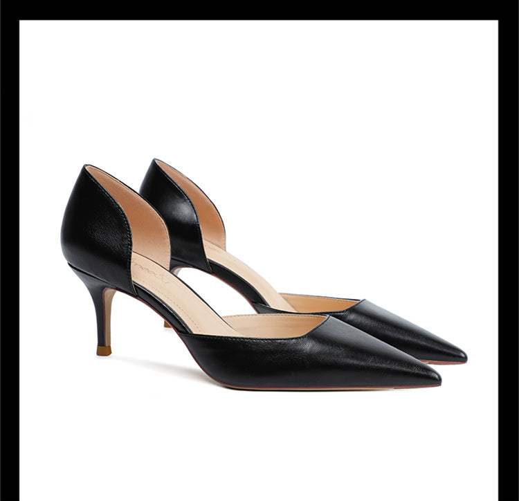 Women's Pointed Toe Stiletto Heels – Premium  Comfortable Office Shoes