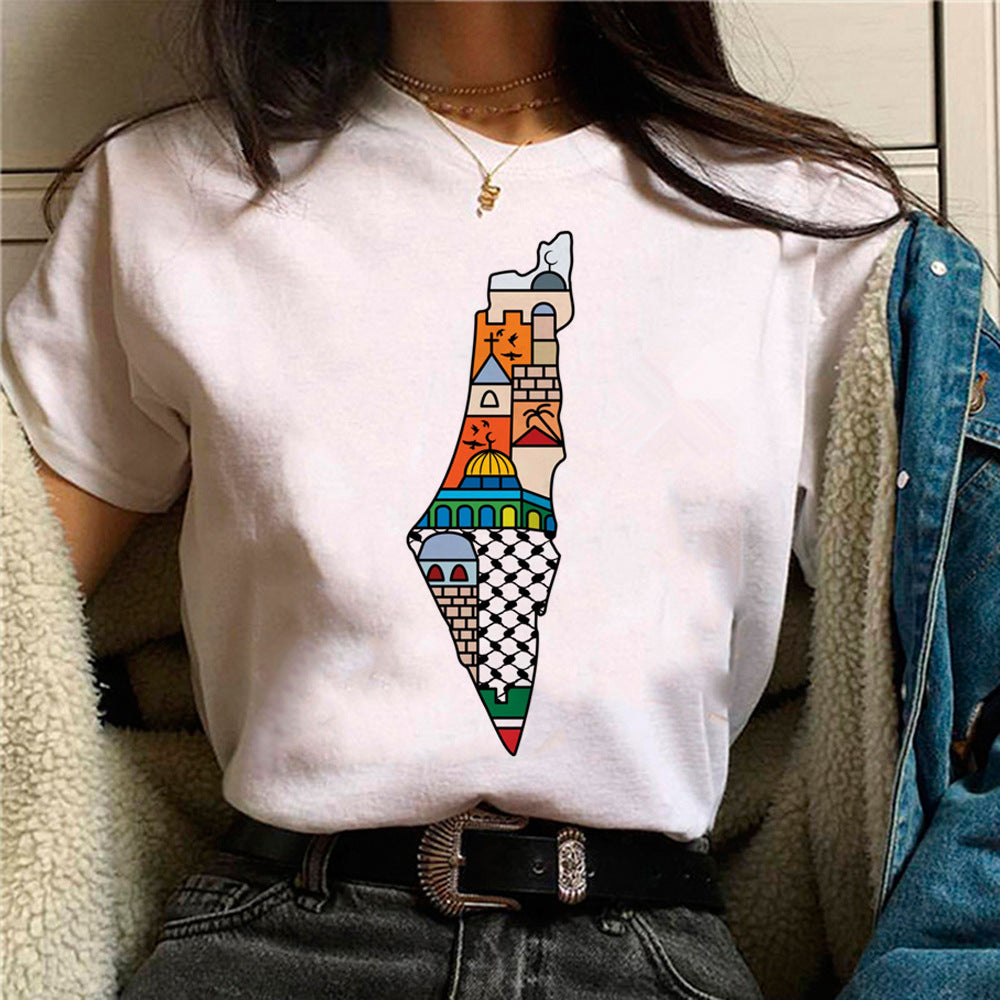 Palestine T-Shirt | Cotton Street Fashion