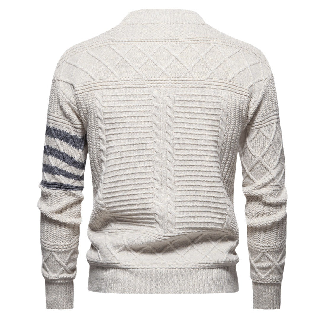 Men's Knitwear Sweater Fashion Simple Color Matching