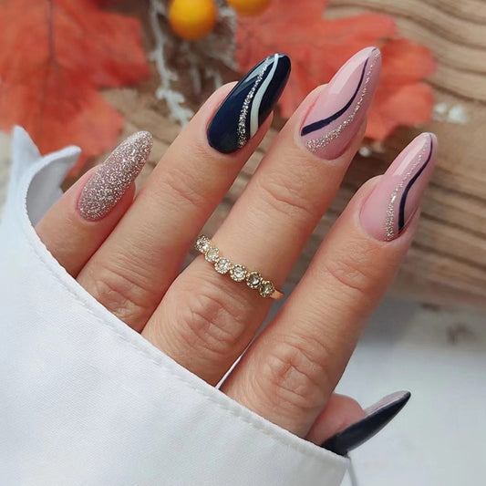 Women's Fashion Personalized Striped Nails