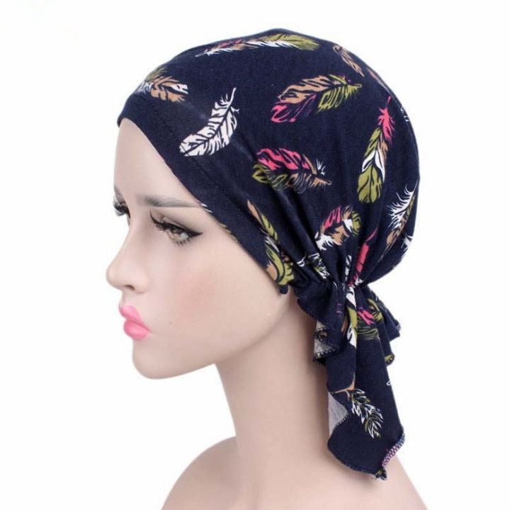 Stretch Hair Band Braid Hat Ethnic Style Fashion Scarf Muslim Ethnic