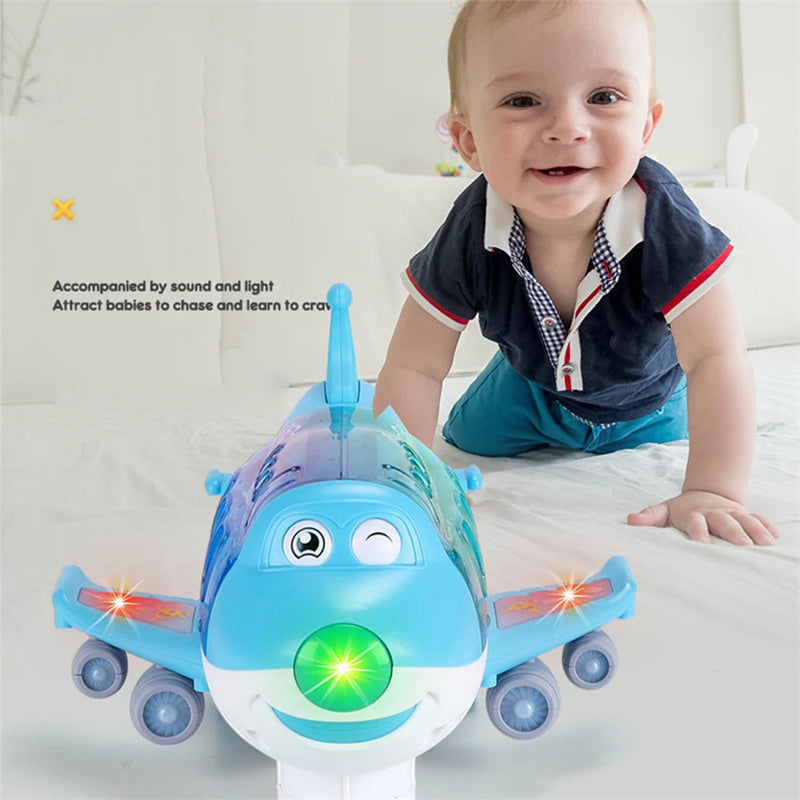 360° Rotating Electric Airplane Toy for Kids